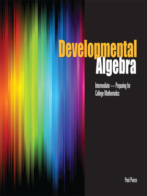 Cover image for Developmental Algebra